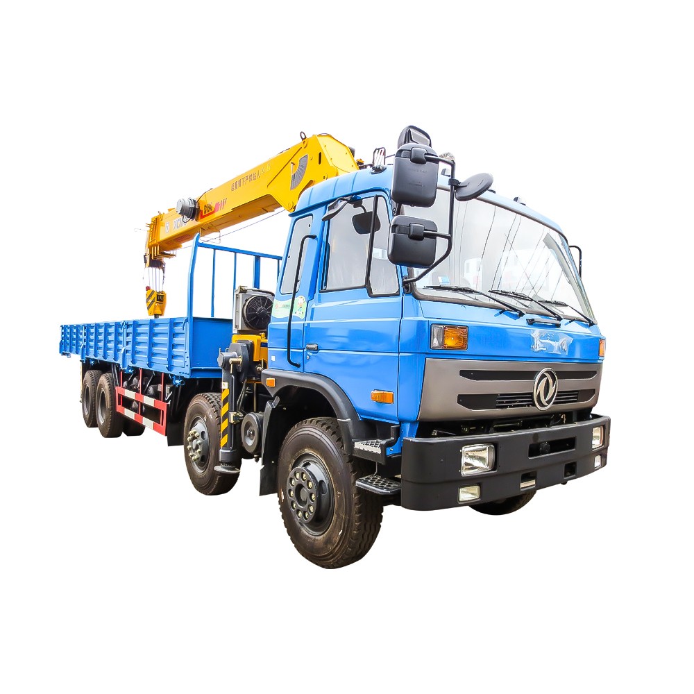 12 Wheel Truck With 10 Ton Crane
